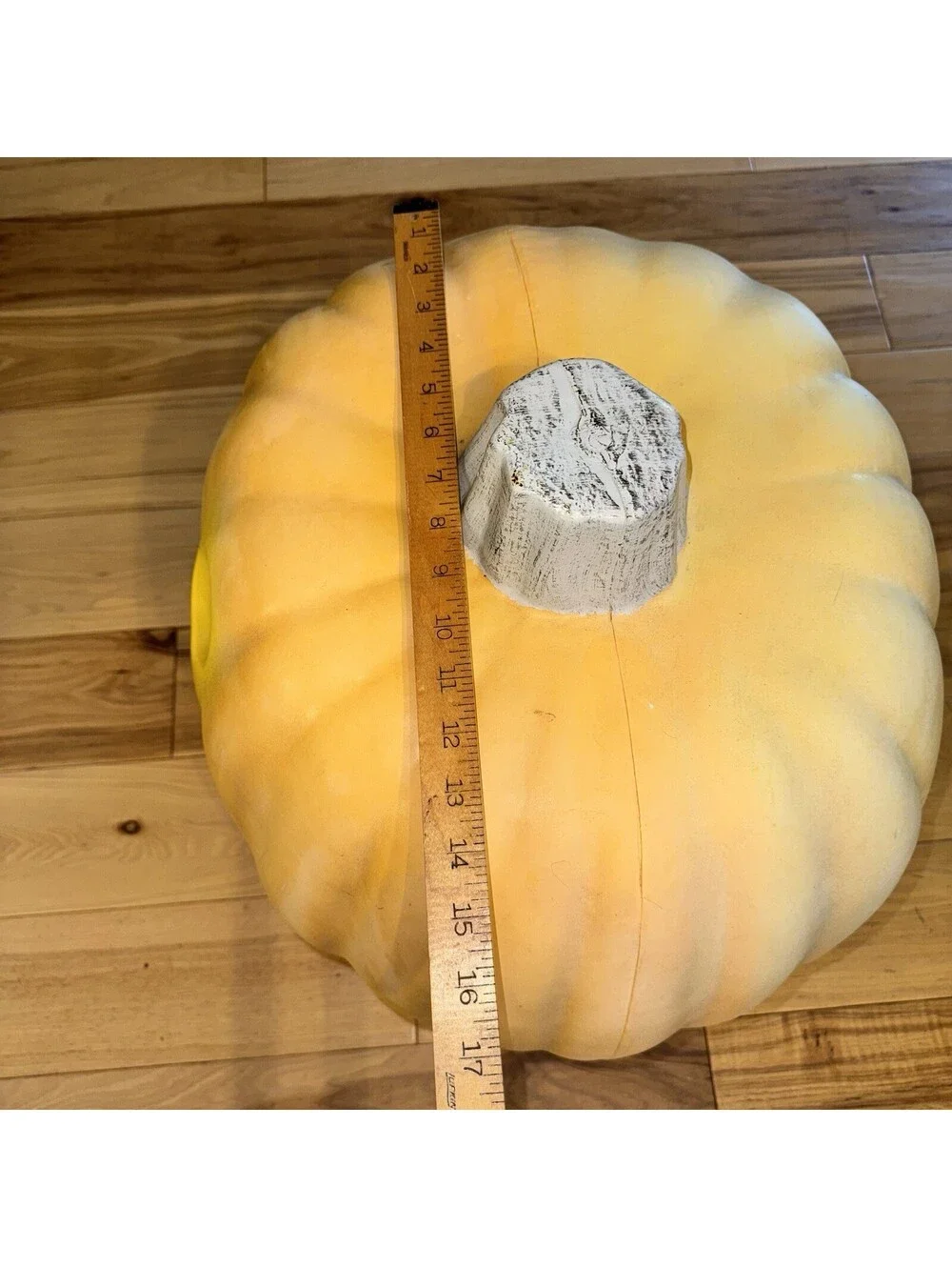 Large Vintage Pumpkin Blow Mold 20” Plastic Light-Up Jack-o-Lantern 1990s